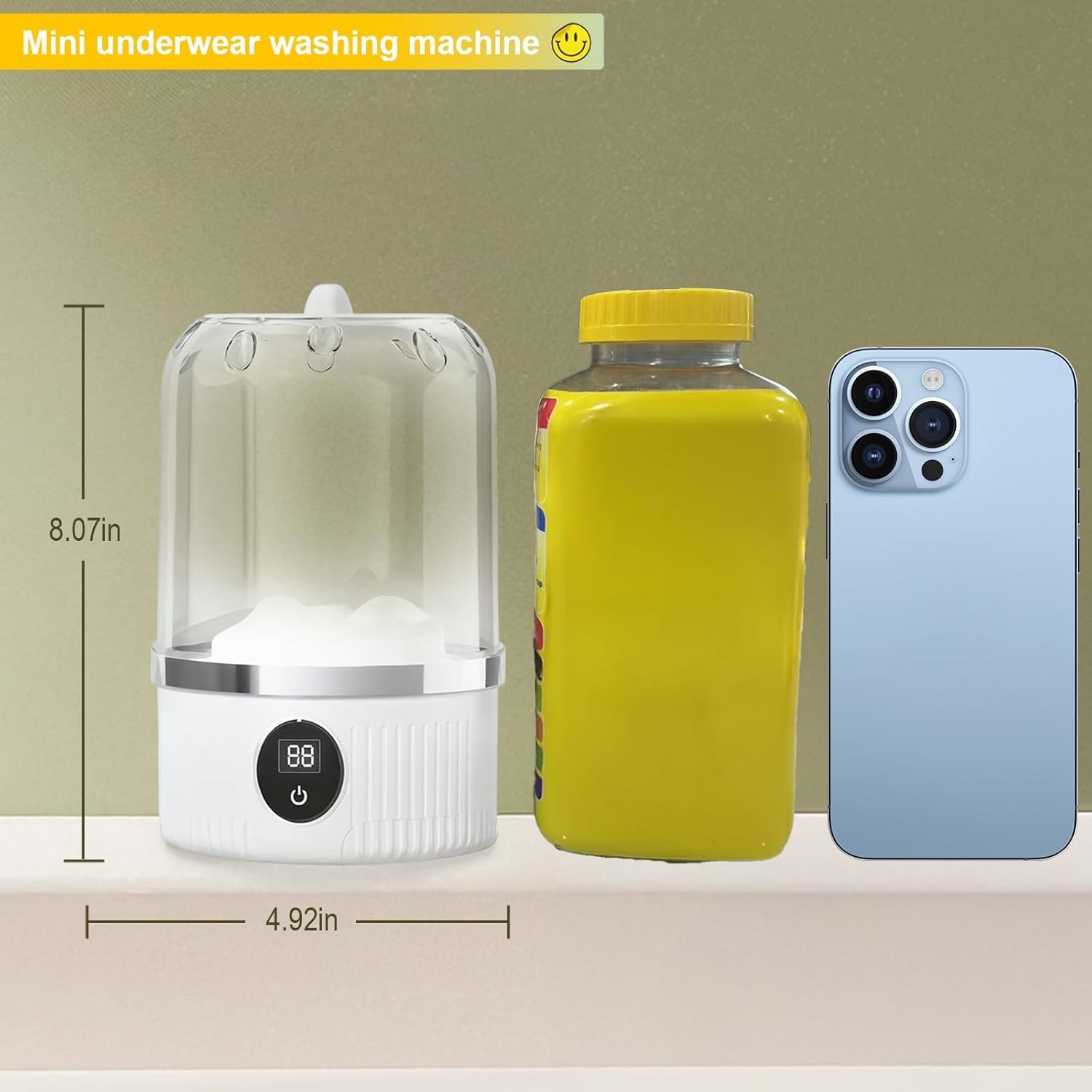 PORTABLE UNDER WEAR WASHING MACHINE
