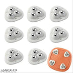Self Adhesive Mini Swivel Casters Wheels,Triangle Caster W heel, Universal Wheels at The Bottom of The Storage Bo x, Swivel Caster Wheels 360 Degree Rotation Pulley for Furniture Various Storage Boxes (8 PCS)