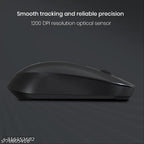 Portronics Toad 13 POR-1381 2.4 GHz Wireless Optical Mouse with USB Nano Receiver, 1200 DPI Resolution Optical Sensor(Black)